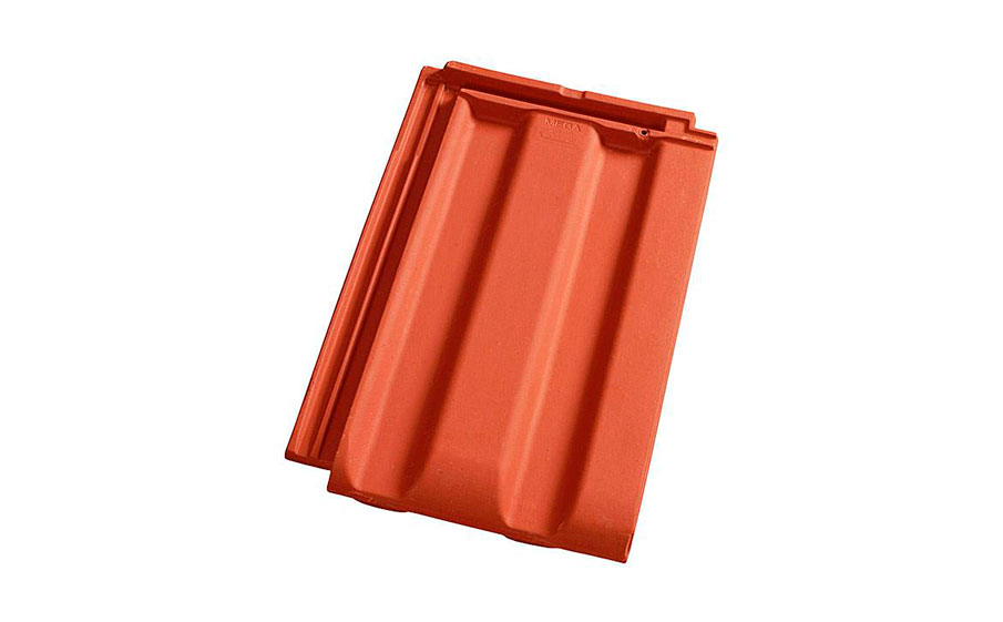 Керамическая черепица рядовая Koramic Mega Natural Red