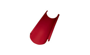 Желоб Grand Line Granite RAL 8017 шоколад, D 150 мм, L 3 м