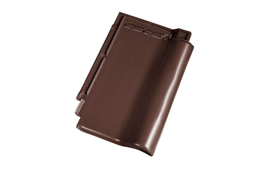 Керамическая черепица рядовая Koramic Alegra 9 Brown Engobe