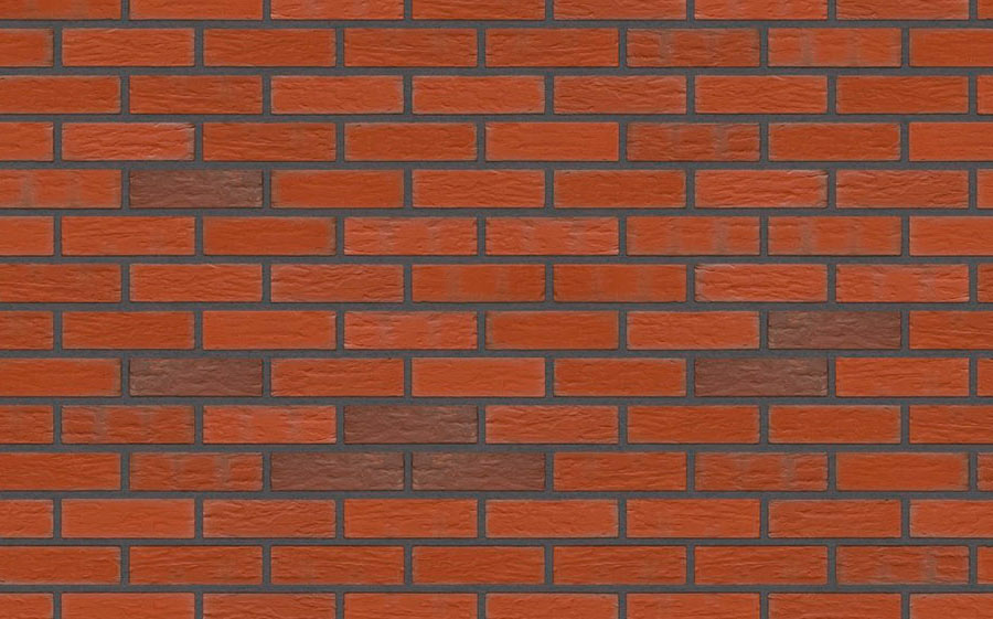 Кирпич клинкерный пустотелый Feldhaus Klinker К369 lava maron senso, 240*115*71 мм