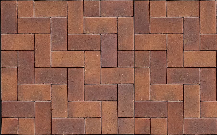 Тротуарная клинкерная брусчатка Muhr №07 Herbstlaub, 200*65*52 мм
