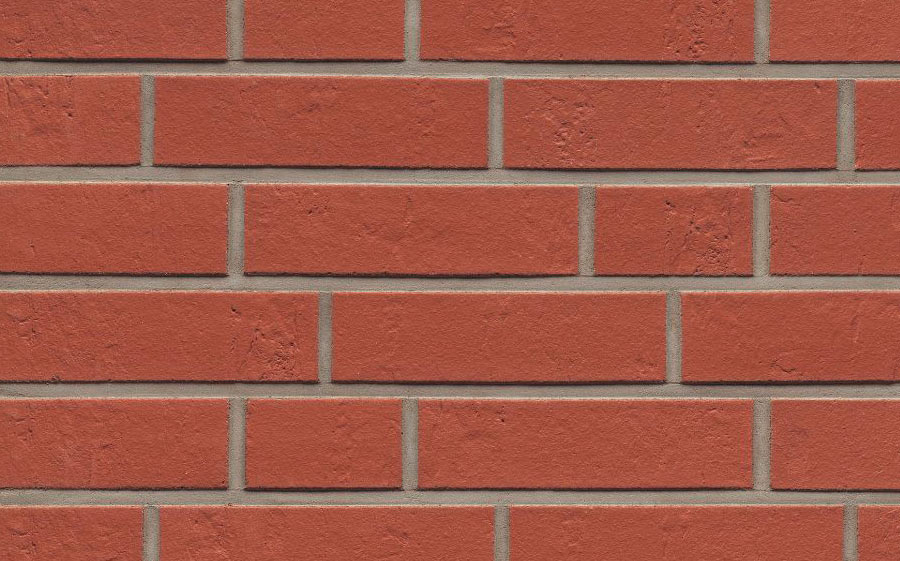 Фасадная плитка ручной формовки Feldhaus Klinker R711 Accudo carmesi, 240*71*14 мм