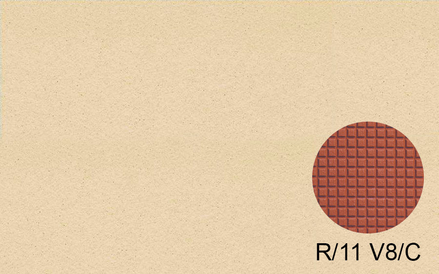 Плитка напольная для промышленных помещений Stroeher Stalotec 120 beige (R11-V8/c), 240*115*13 мм
