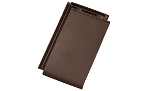 Керамическая черепица рядовая TONDACH Фигаро 13-коричневый ангоб