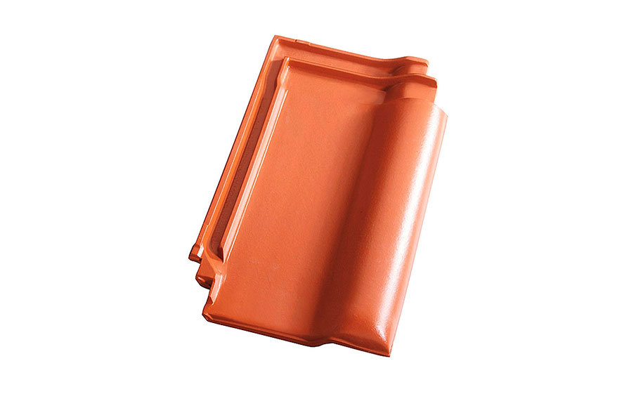 Керамическая черепица рядовая Koramic Е 32 Red Engobe