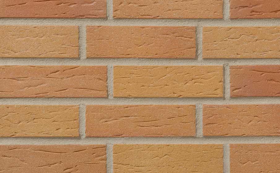 Клинкерная фасадная плитка Stroeher Keraprotect 405 amsterdam рельефная NF11, 240*71*11 мм