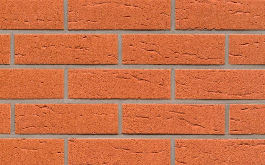 Фасадная плитка ручной формовки Feldhaus Klinker R227 Classic terracotta rustico, 240*71*14 мм
