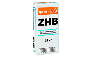 Сухая цементная смесь для повышения адгезии quick-mix ZHB, 25 кг