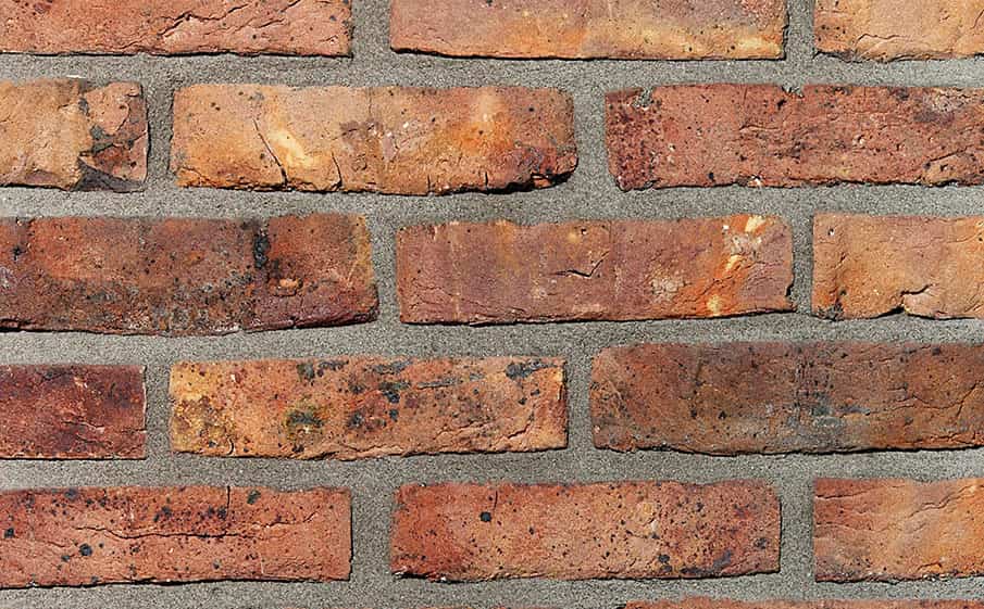 Кирпич облицовочный ручной формовки Terca Veldbrand Exterieur Getrokken, 208*98*48 мм