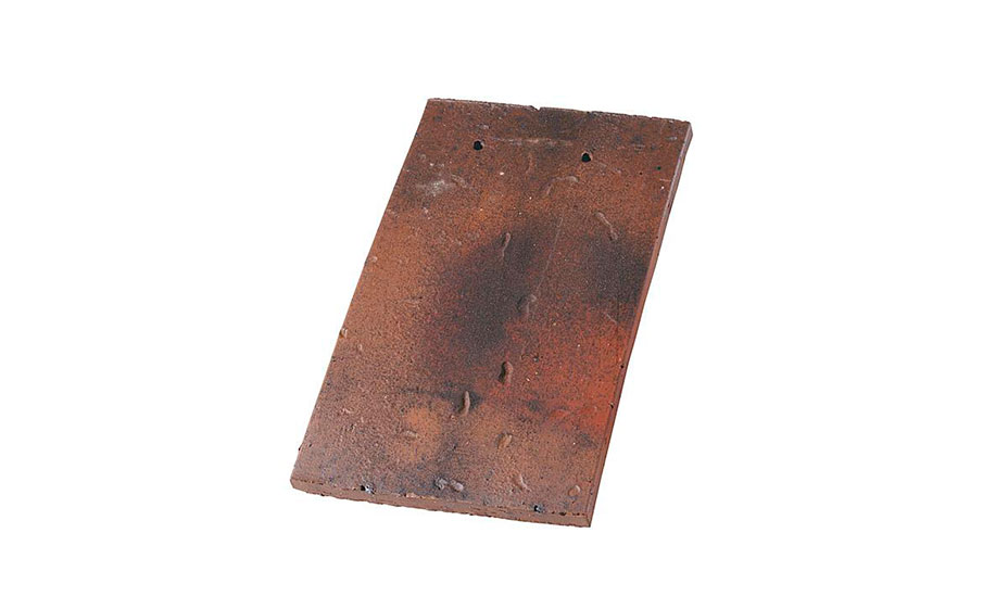 Керамическая черепица рядовая (прямой срез) Koramic Patrimony Handcrafted Plain Tile 15x26 Vineyard Black Antique
