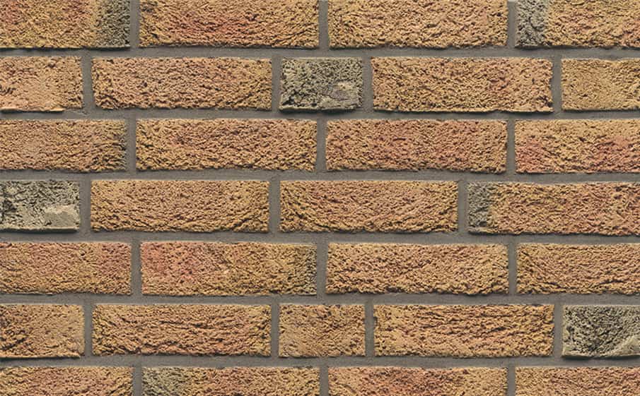Кирпич ручной формовки Muhr Nr 4, Gelbbroze-bunt geflammt, 210*100*65 мм