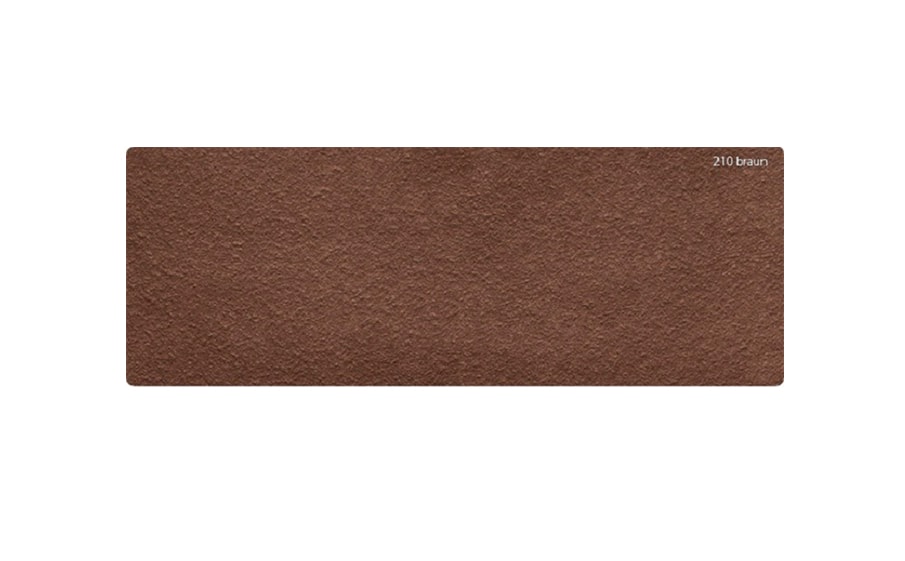 Клинкерная напольная плитка Stroeher Keraplatte Terra 210 braun, 240x115x10 мм