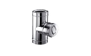 Тройник с прочисткой SCHIEDEL ICS 50 T200 PI короткий, D 150/250 мм