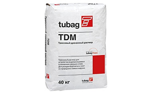 Трассовый дренажный раствор quick-mix TDM, 40 кг