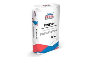 Полимерная шпатлевка PEREL Finish 0655 супер-белая, 20 кг