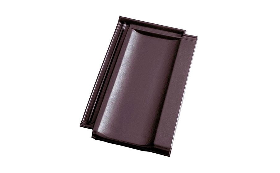 Керамическая черепица рядовая Koramic Cosmo 12 (E81) Deep Black Engobe