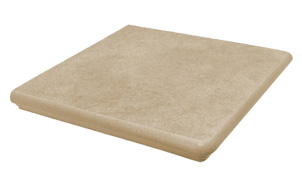 Клинкерная ступень флорентийская угловая Interbau Nature Art Bambus beige RH, 320*320*9,5 мм