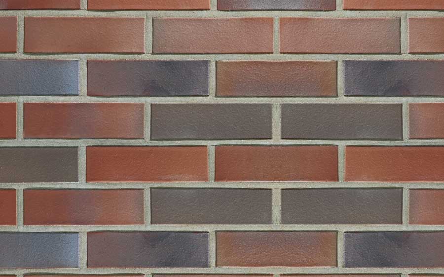 Кирпич клинкерный пустотелый ABC 0109 Oldenburg rot-bunt гладкий, 240*55*71 мм