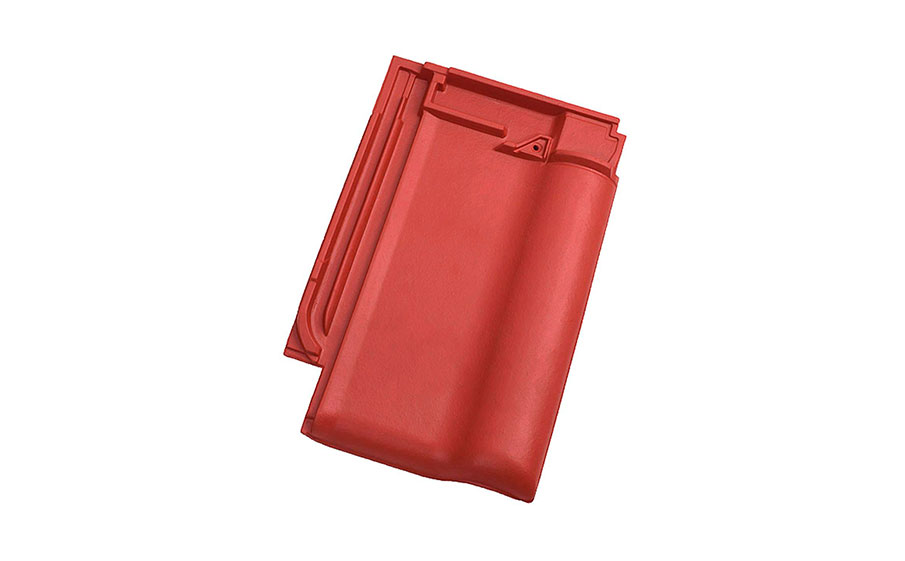 Керамическая черепица рядовая Koramic Alegra 10 Wine Red Engobe