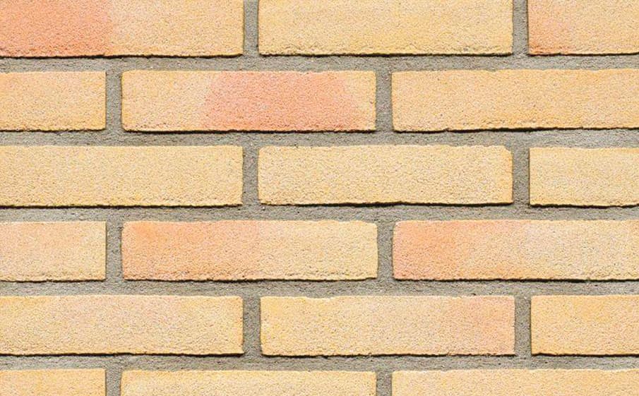 Кирпич облицовочный ручной формовки Terca Geel Genuanceerd, 210*100*50 мм