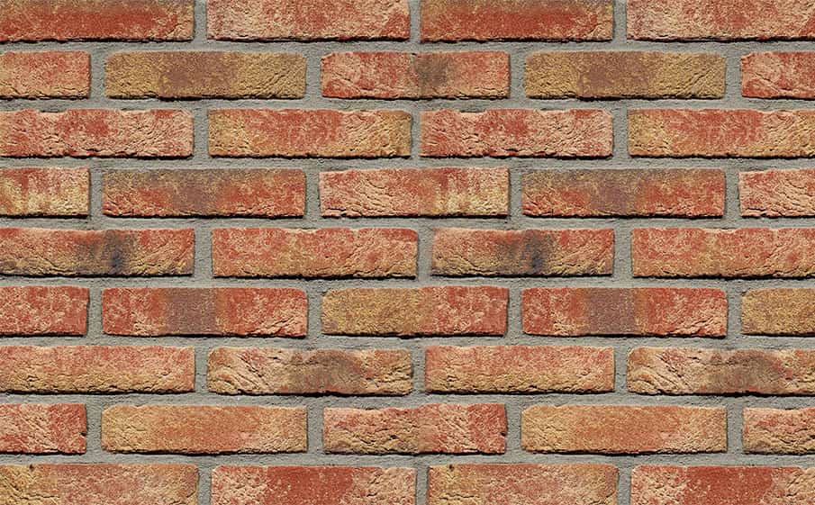 Кирпич облицовочный ручной формовки Terca Verda (65mm Old York), 215*100*65 мм