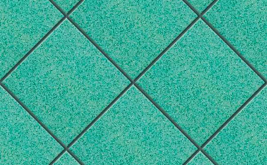 Плитка напольная для промышленных помещений Stroeher Secuton ТS50 mint (R10/A), 196*196*10 мм