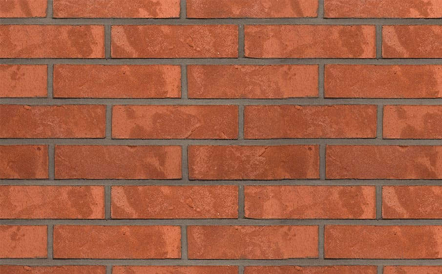 Кирпич облицовочный клинкерный Terca Nordic Klinker Line Stockholm Красный, 250*85*65 мм
