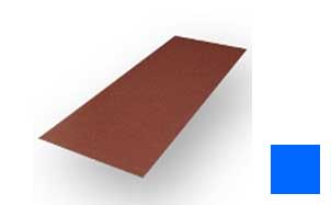 Плоский лист Ruukki Polyester, цвет RR35 синий