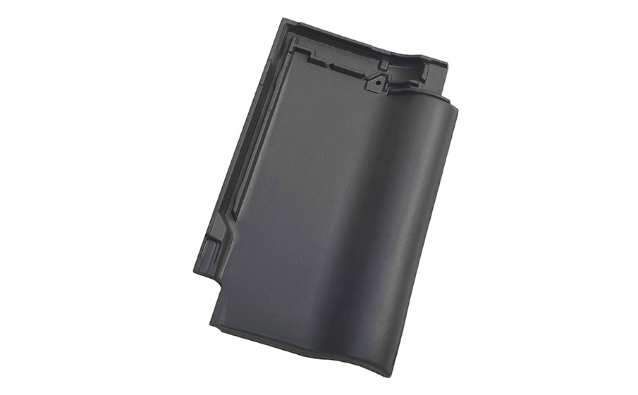 Керамическая черепица рядовая Koramic Alegra 12 Anthracite Engobe