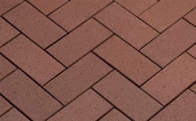 Тротуарная клинкерная брусчатка Penter Baltic Klinker Pavers Braun, 200*100*45 мм