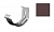 Крюк крепления желоба карнизный CM Vattern коричневый, D 125 мм
