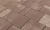 Плитка тротуарная BRAER Старый город Ландхаус Color Mix тип 19, 80/160/240*160 мм