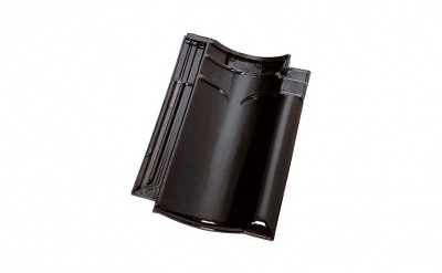 Керамическая черепица рядовая Koramic VHV Black Glazed