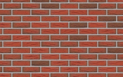 Клинкерная фасадная плитка Feldhaus Klinker R436 Classic ardor mana, 240*71*9 мм