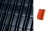 Керамическая черепица рядовая Roben FLANDERNplus черный матовая глазурь