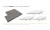 Плитка тротуарная BRAER Триада Color Mix Тип 29 "Плато" 300/450/600*60 мм