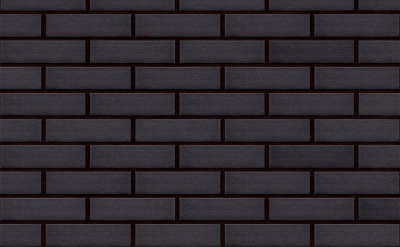 Клинкерная фасадная плитка KING KLINKER Dream House Полярная ночь (08) гладкая WDF, 215*65*14 мм