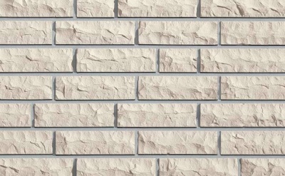 Кирпич угловой полнотелый Roben Quebec perlweiss, 230*105*71 мм