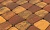 Плитка тротуарная BRAER Классико круговая Color Mix тип 3, 73*110*115*60 мм
