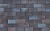 Тротуарная клинкерная брусчатка ABC Wismar blau-braun-bunt, 200х100х52 мм