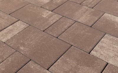 Плитка тротуарная BRAER Старый город Ландхаус Color Mix тип 19, 80/160/240*160 мм