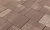 Плитка тротуарная BRAER Старый город Ландхаус Color Mix тип 19, 80/160/240*160 мм