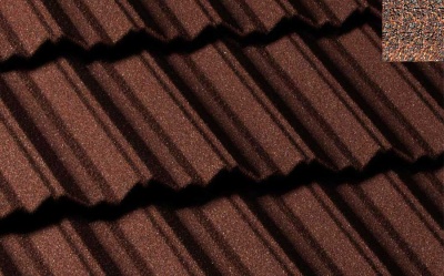 Композитная черепица Gerard Classic Chestnut, 1265*369 мм