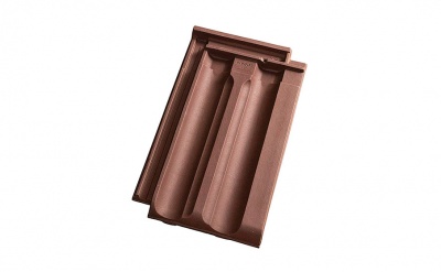 Керамическая черепица рядовая Koramic Standart Brown Engobe