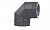 Отвод SCHIEDEL PERMETER 25 T450 NI 90 град. черный, D 200/250 мм