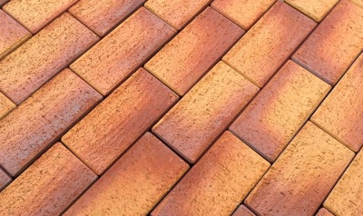 Тротуарная клинкерная брусчатка Feldhaus Klinker P249 areno ferrum, 240*118*52 мм
