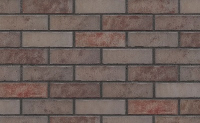 Клинкерная фасадная плитка KING KLINKER Old Castle Grey satin (HF49) под старину NF14, 240*71*14 мм
