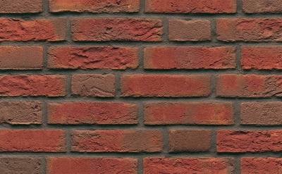 Кирпич ручной формовки Muhr Nr 6, Niederhein rot geflammt, 210*100*50 мм