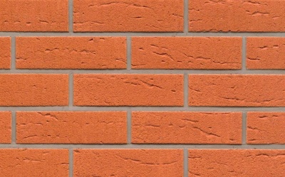 Клинкерная фасадная плитка Feldhaus Klinker R227 Classic terracotta rustico, 240*52*9 мм