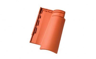 Керамическая рядовая черепица Koramic Kanal 10 Natural Red
